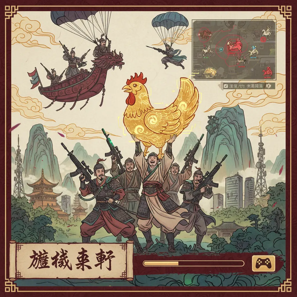 遊戲樂趣 - 吃雞遊戲