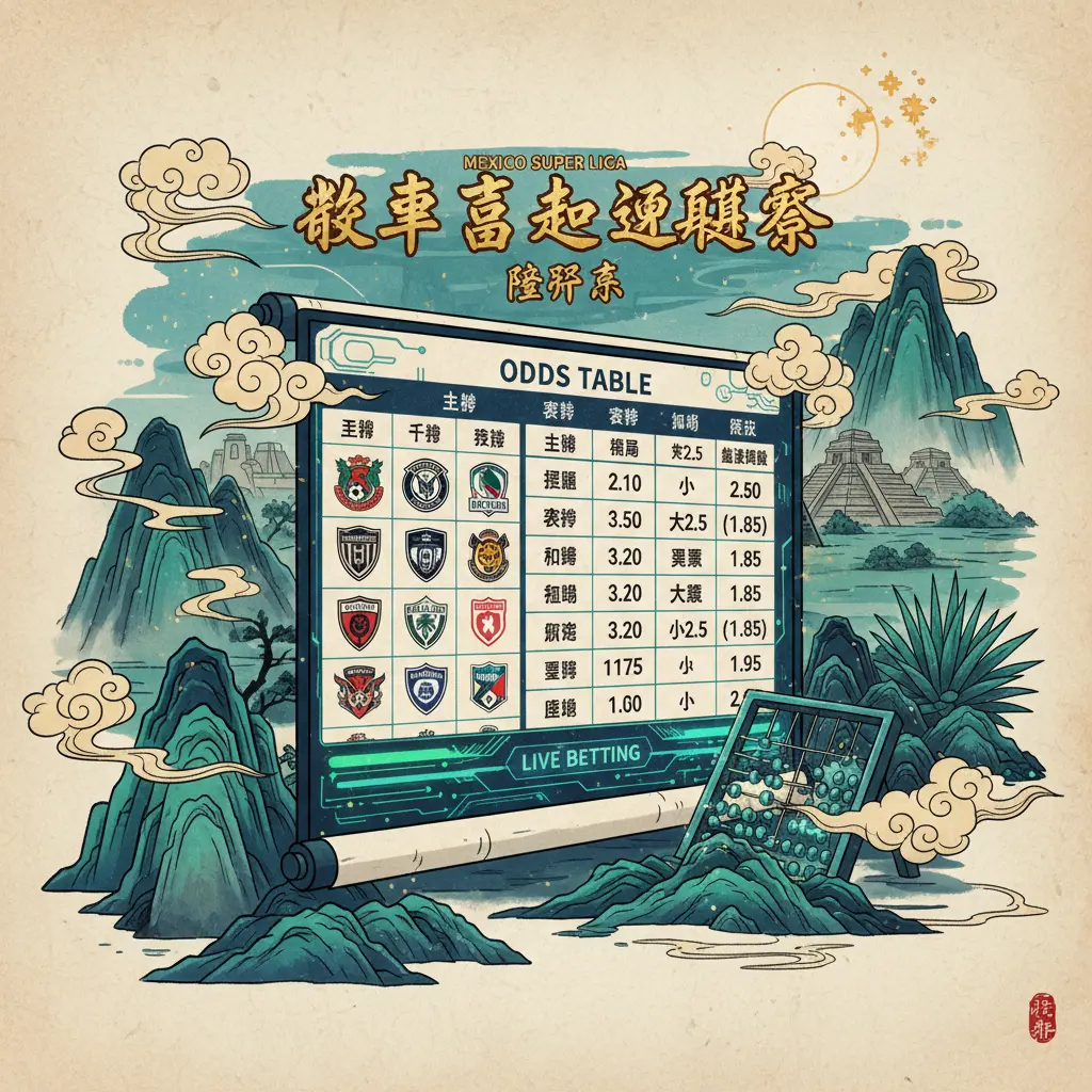 賠率表 - 墨西哥超級聯賽
