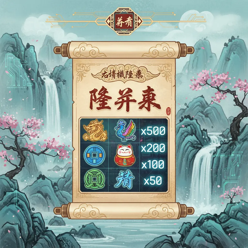 老虎機賠率表 - 賠率表