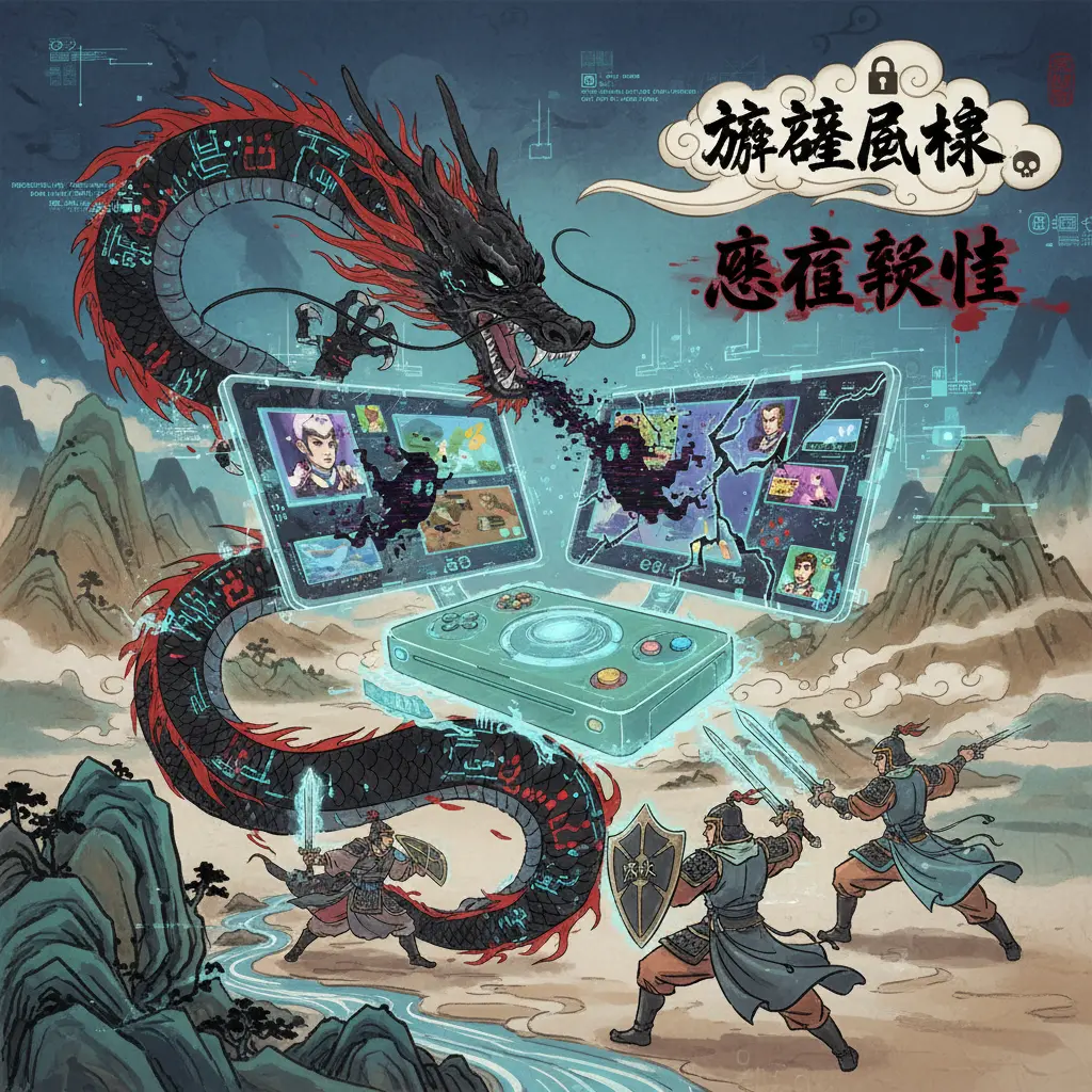 遊戲風險 - 惡意軟體