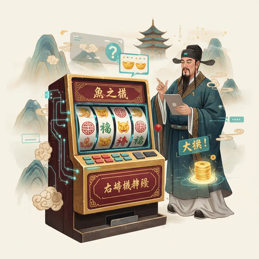 老虎機教學 - 角子機