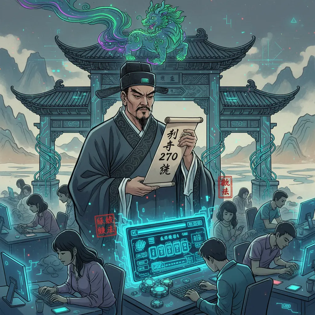 線上賭博 - 刑法第270條