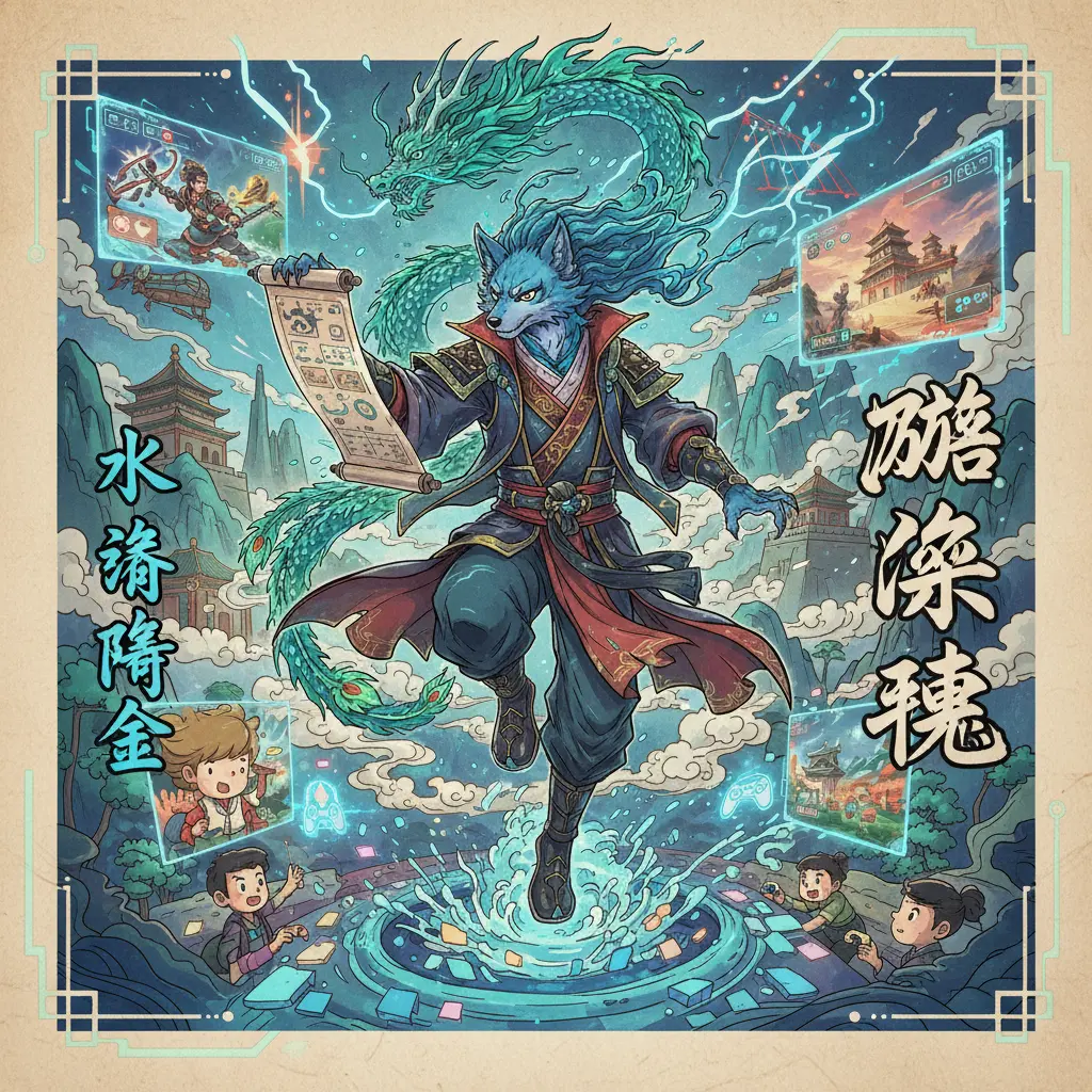 遊戲樂趣 - 水狼陽介