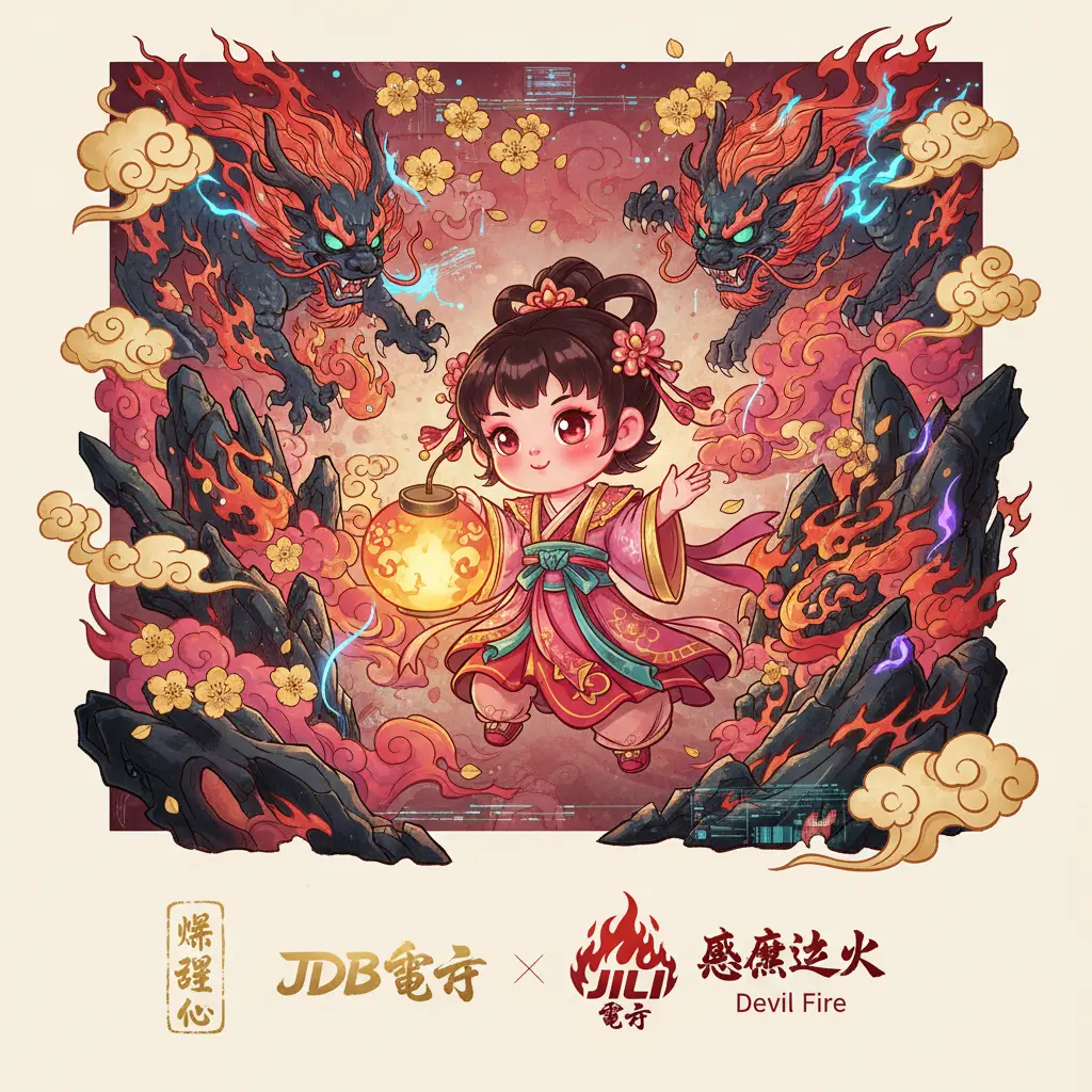 JILI 電子- 惡魔之火 Devil Fire - JDB電子-爆爆甜心