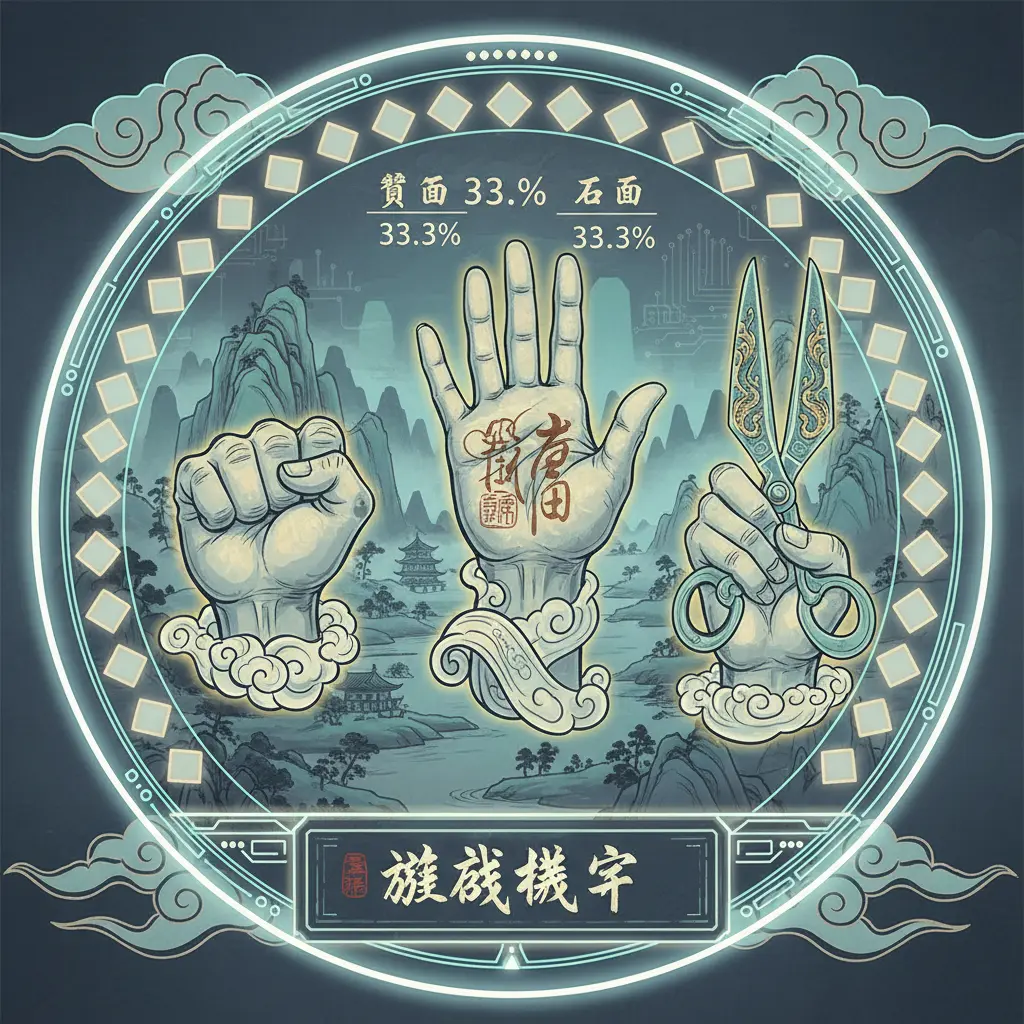 遊戲機率 - 剪刀石頭布